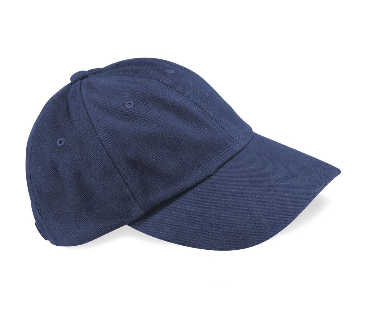 Casquette 6 pans en coton brossé FRENCH NAVY