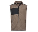 TEE JAYS Bodywarmer épais avec empiècements renforcés CLAY / BLACK