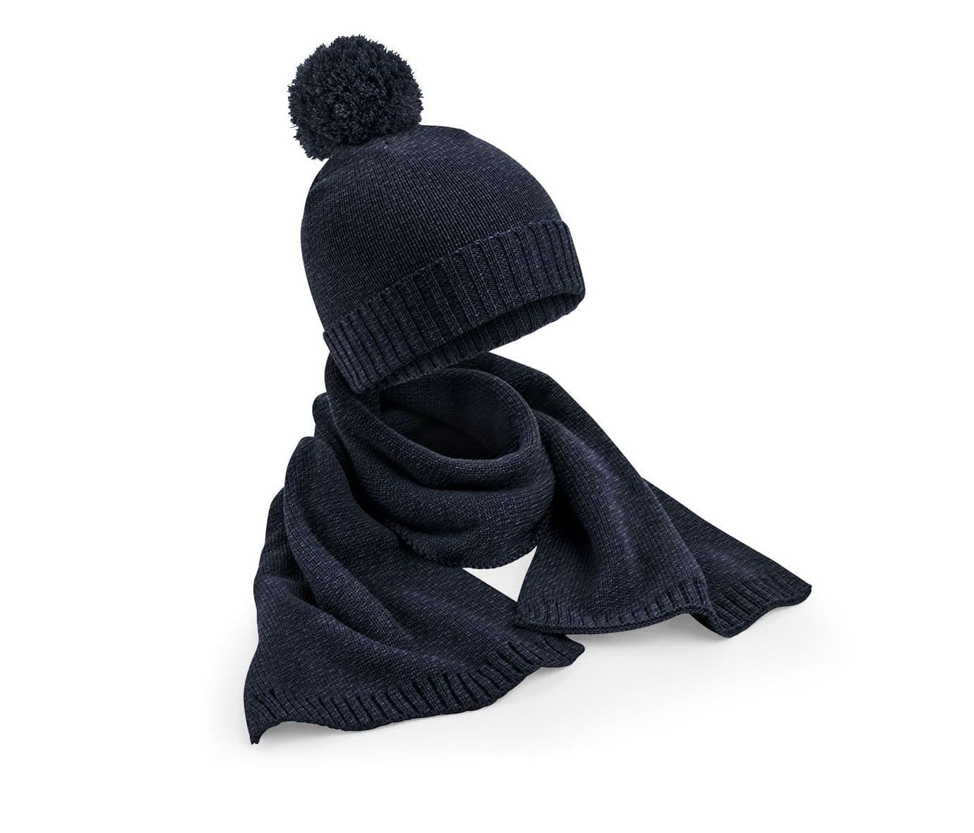 Kit bonnet et écharpe NAVY FLECK