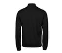 TEE JAYS Sweat col zippé BLACK