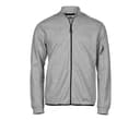 TEE JAYS Sweat de sport zippé HEATHER GREY