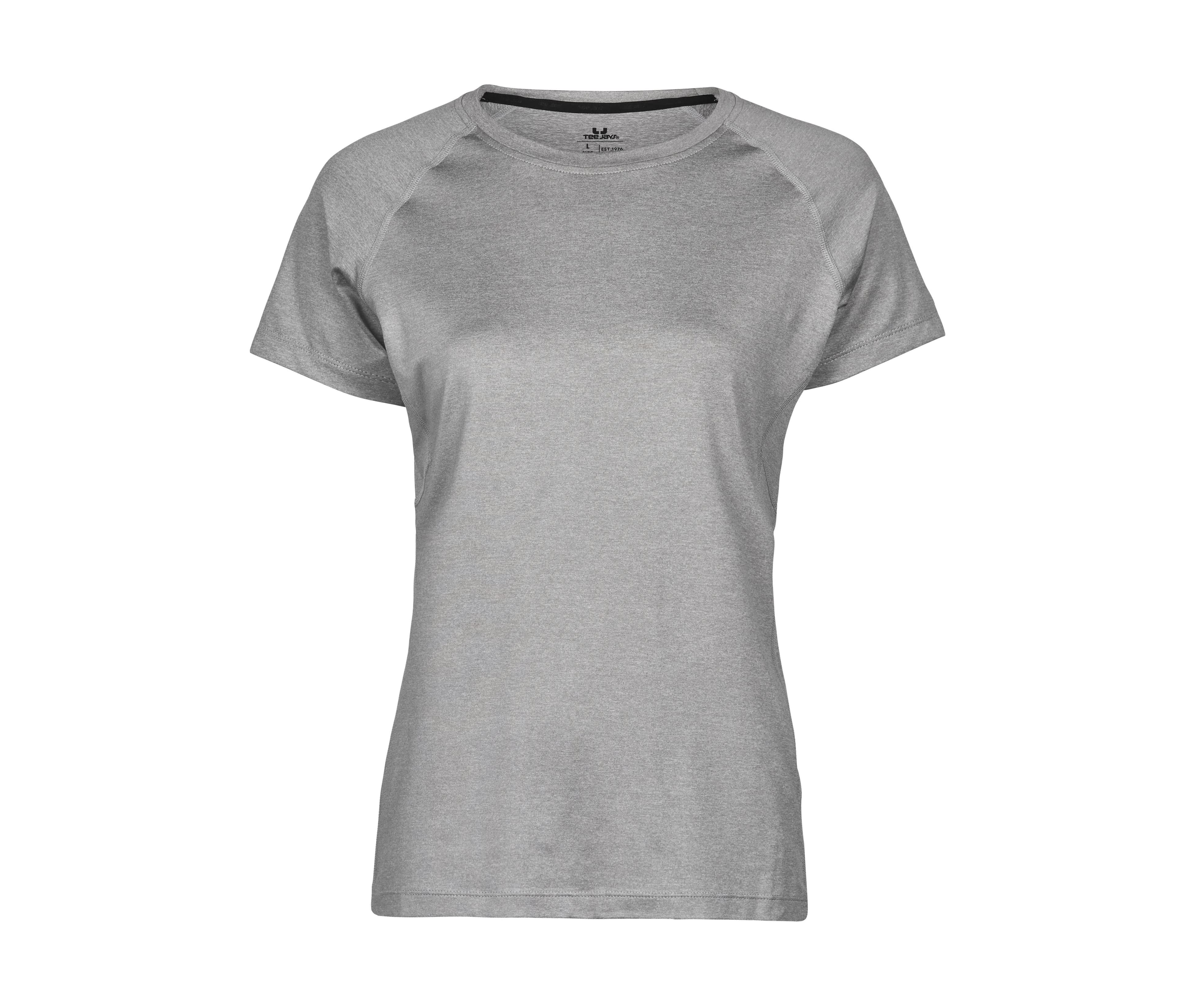 Tee-shirt de sport femme GREY MELANGE