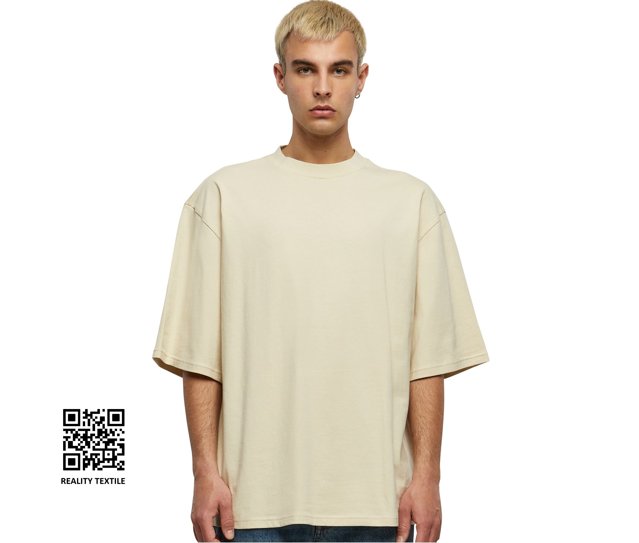 Tee-shirt oversize manches mi-longues