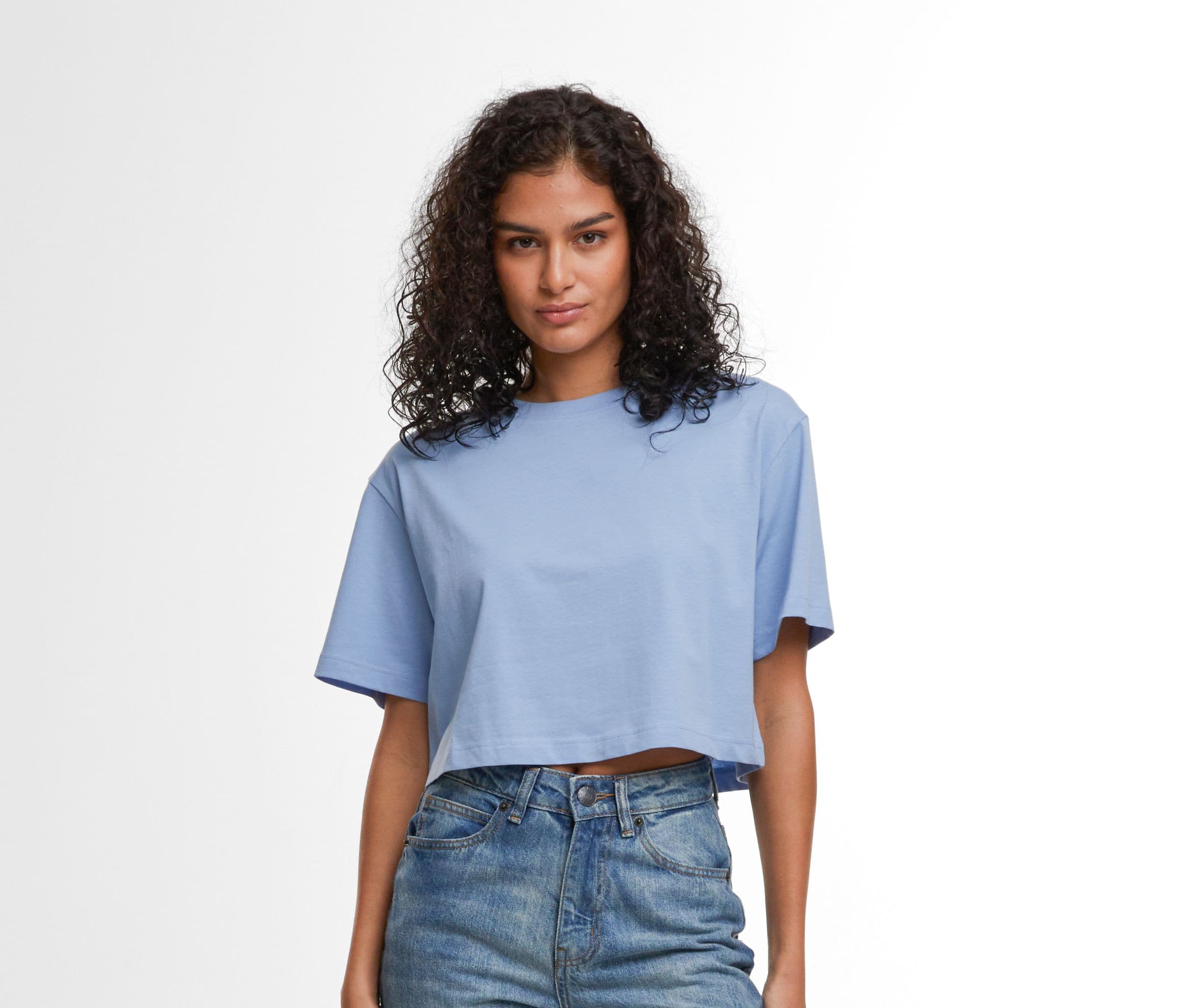 Tee-shirt court femme