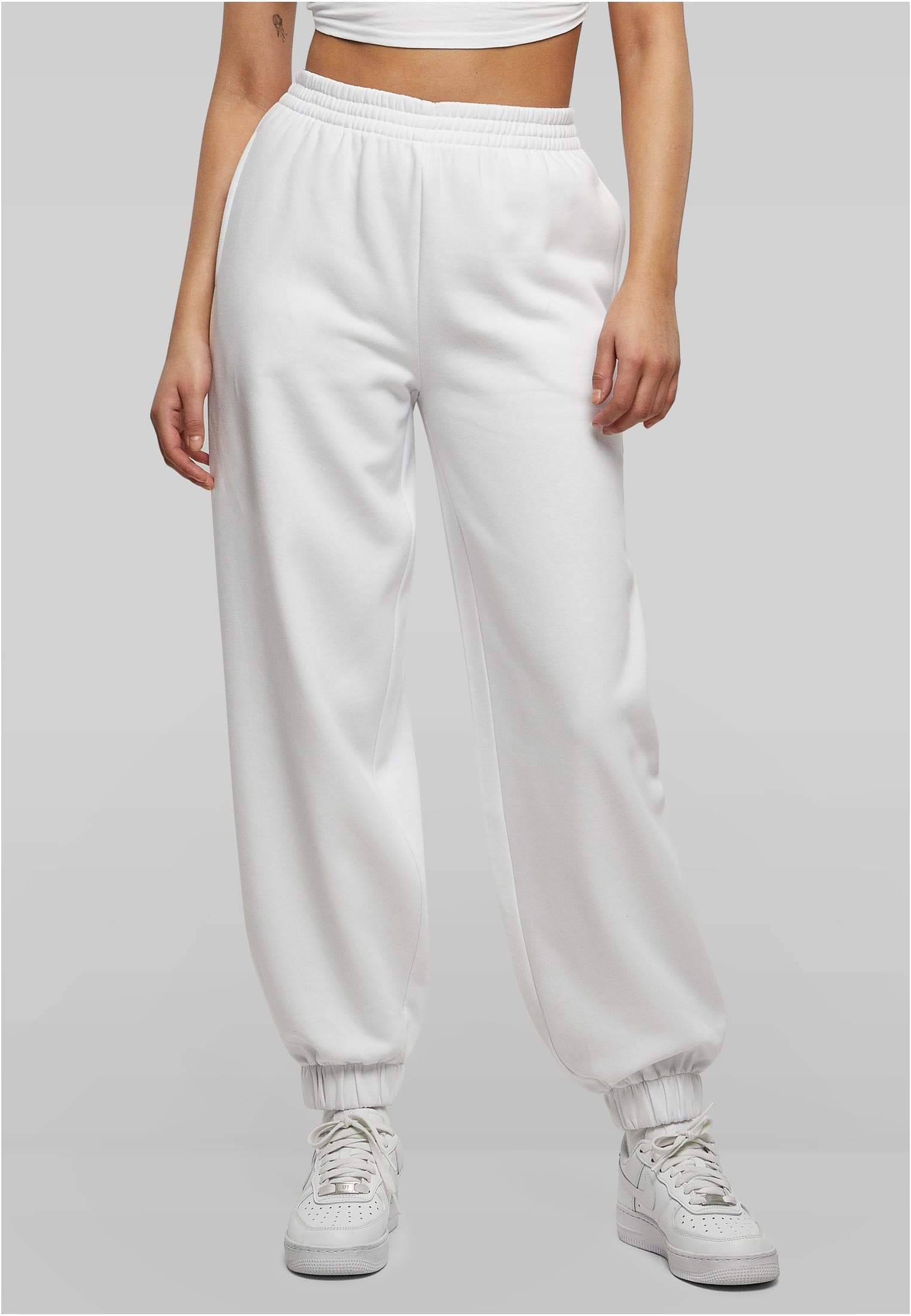 Jogging femme taille haute