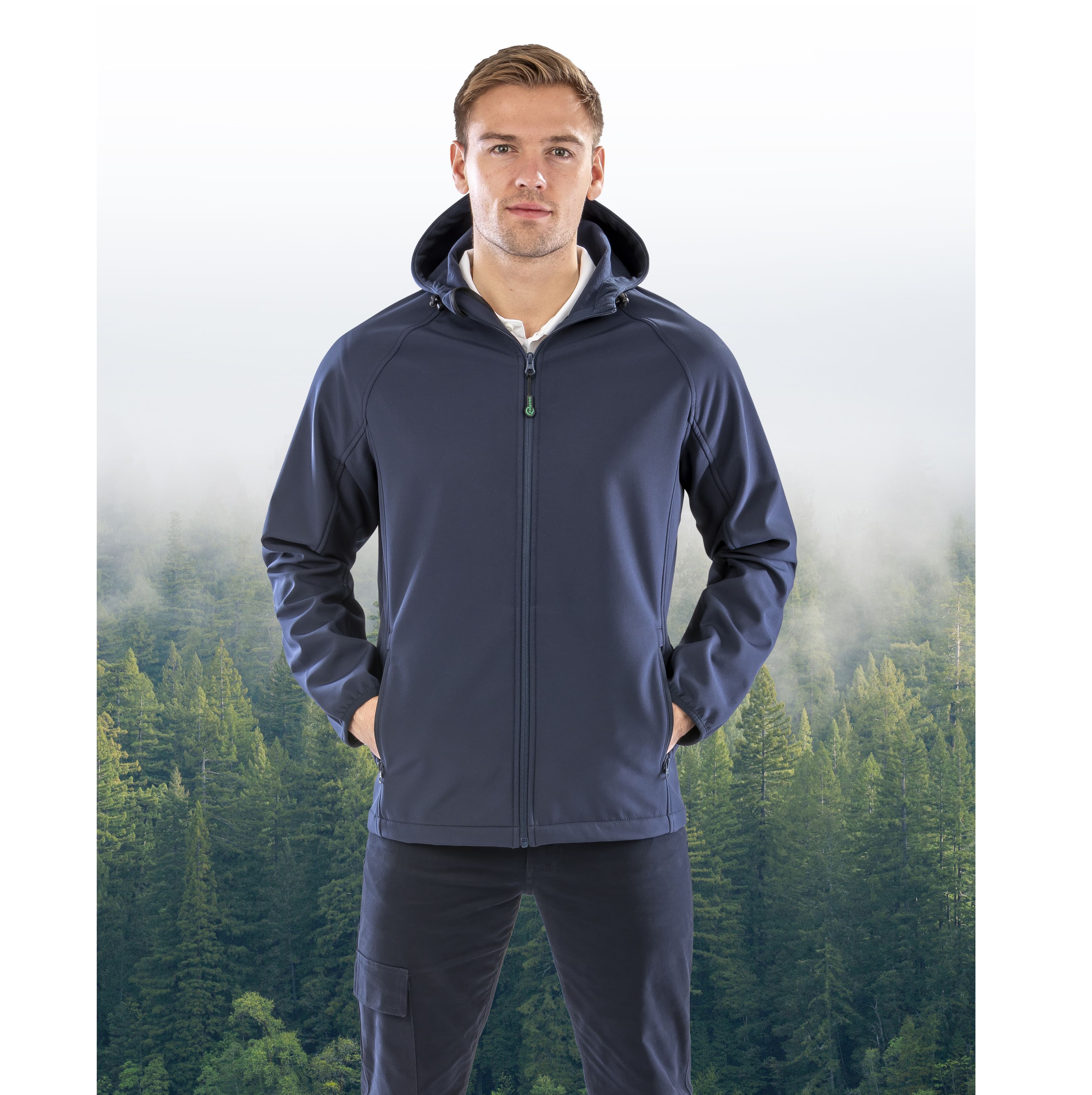 Softshell 3 couches en polyester recyclé