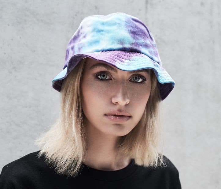 Chapeau tie-dye