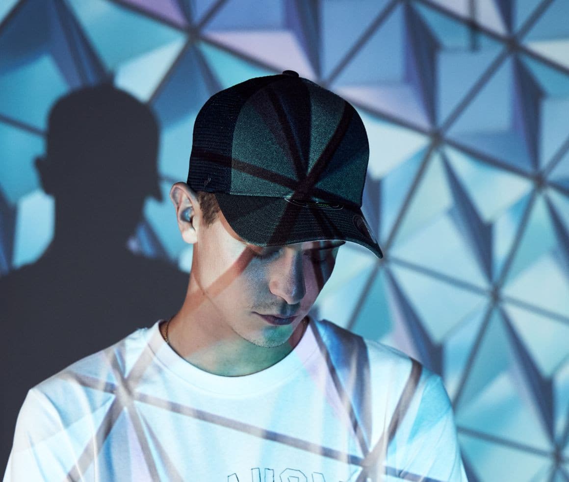 Casquette trucker bicolore