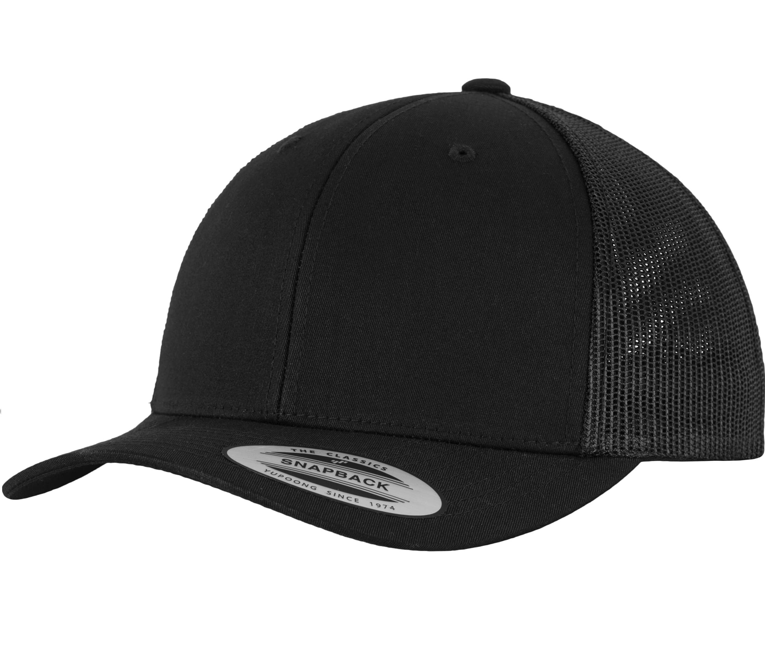 Casquette visière incurvée style trucker