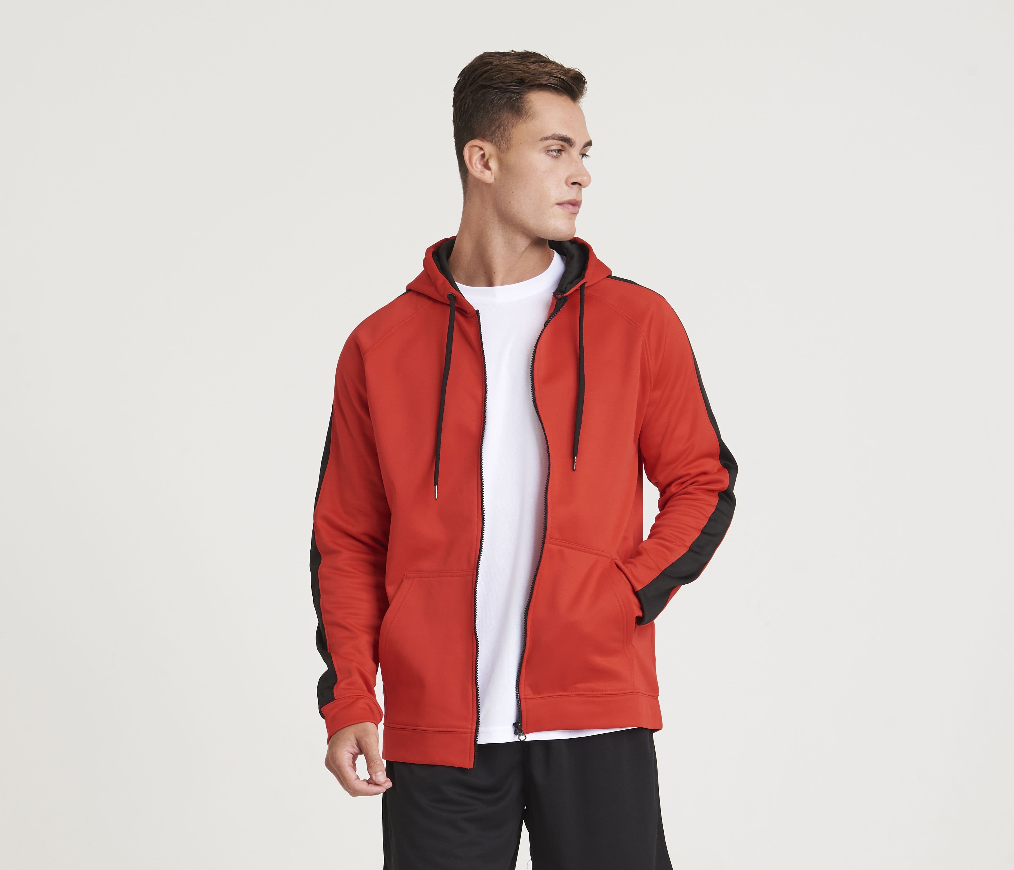 Sweat de sport zippé