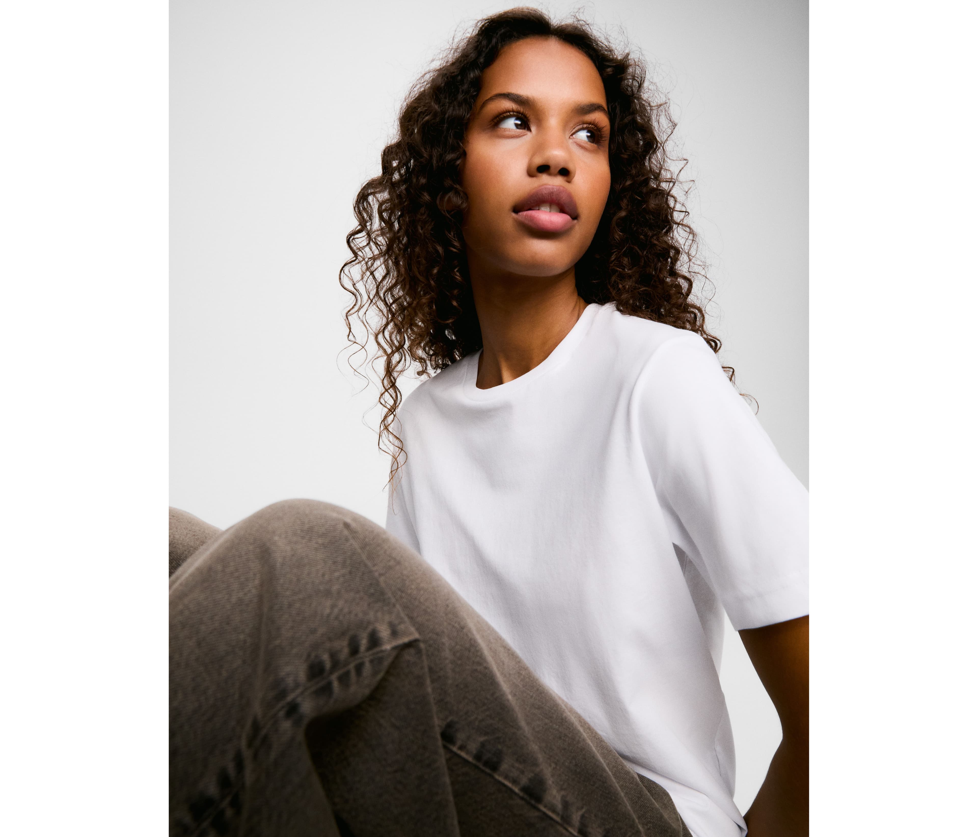 Tee-shirt en coton organique femme