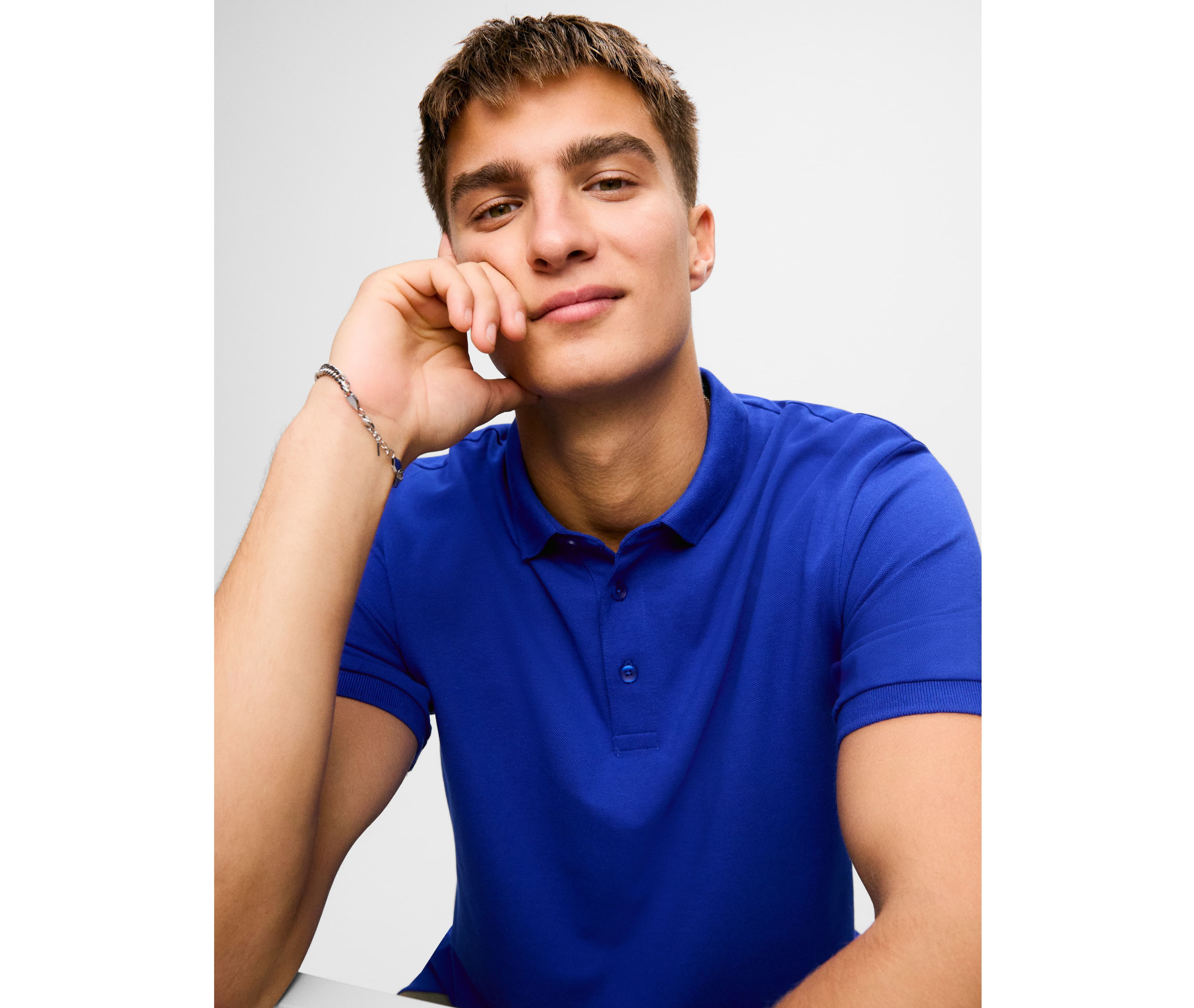 Polo unisexe en coton organique