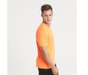 JUST T'S Tee-shirt unisexe Tri-Blend ELECTRIC ORANGE