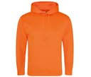 JUST HOODS Sweat capuche ELECTRIC ORANGE