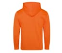 JUST HOODS Sweat capuche ELECTRIC ORANGE