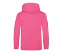 JUST HOODS Sweat capuche ELECTRIC PINK