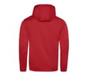 JUST HOODS Sweat de sport FIRE RED