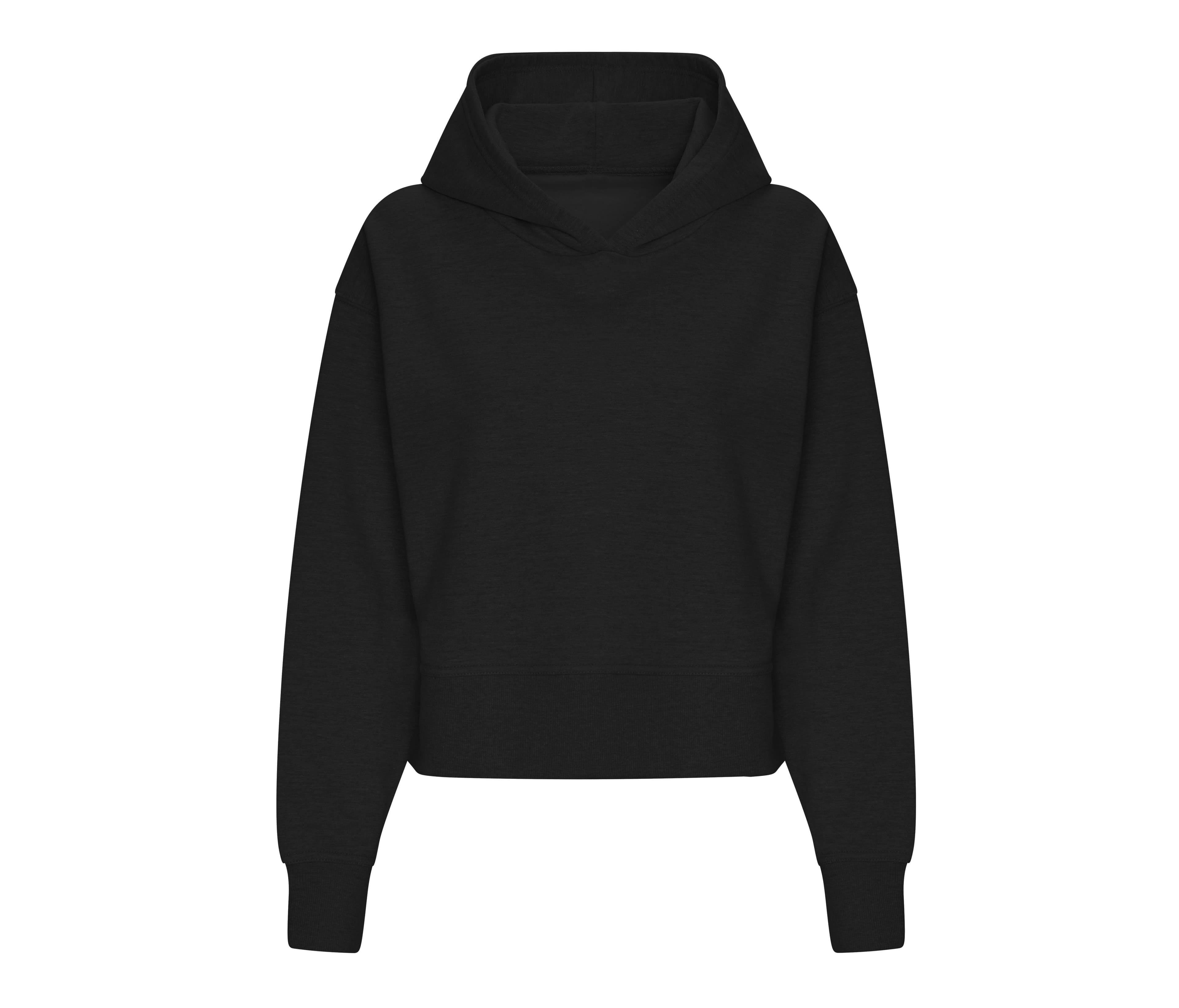 Sweat capuche femme DEEP BLACK