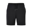 BUILD YOUR BRAND Short molletonné homme BLACK