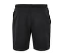 BUILD YOUR BRAND Short molletonné homme BLACK