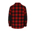 HEROCK Chemise en flanelle DARK RED / BLACK