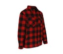 HEROCK Chemise en flanelle DARK RED / BLACK