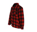 HEROCK Chemise en flanelle DARK RED / BLACK