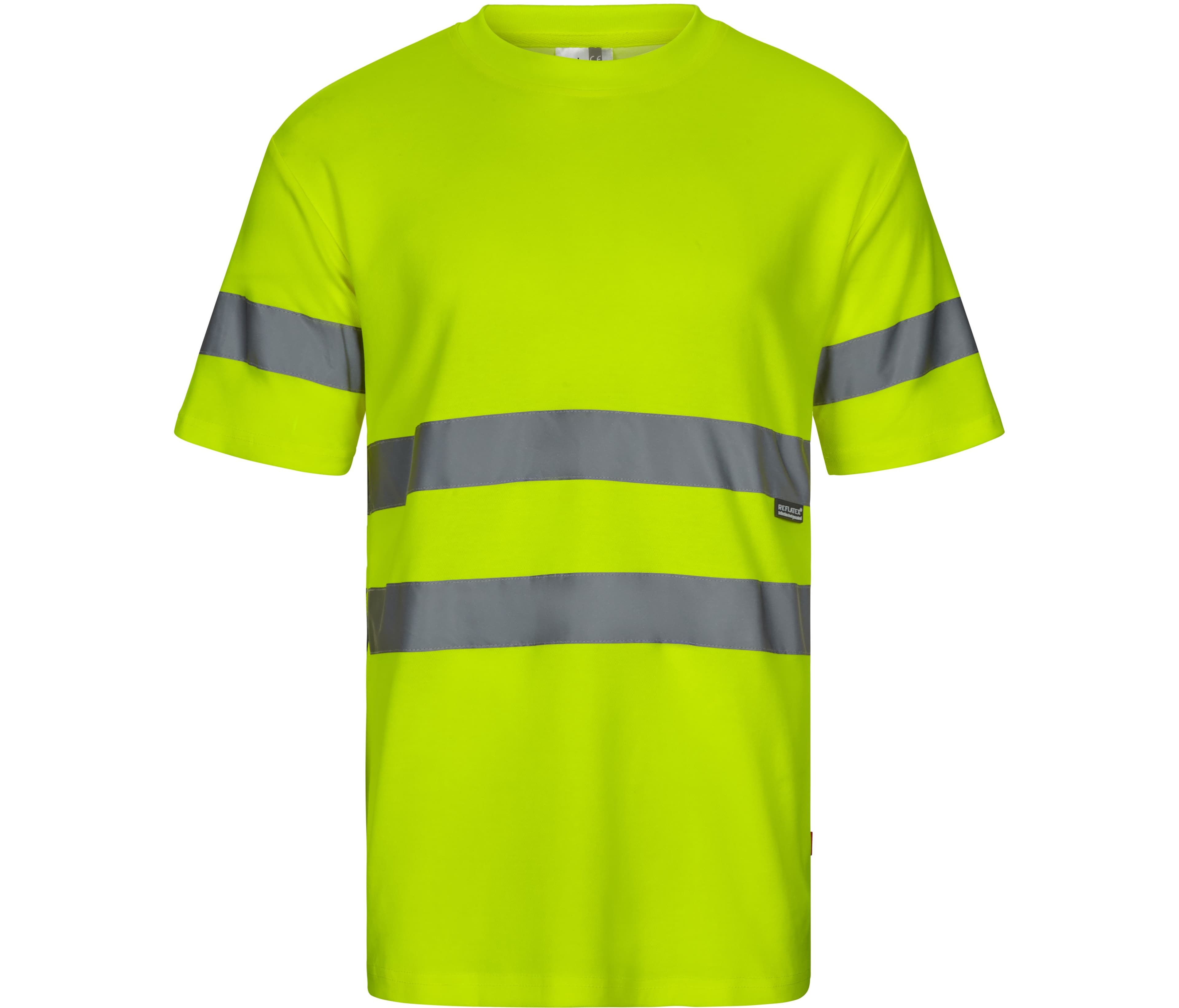 TEE-SHIRT EN COTON/POLYESTER HAUTE VISIBILITÉ FLUO YELLOW
