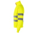 VELILLA SWEAT COL ZIPPÉ HAUTE VISIBILITE FLUO YELLOW