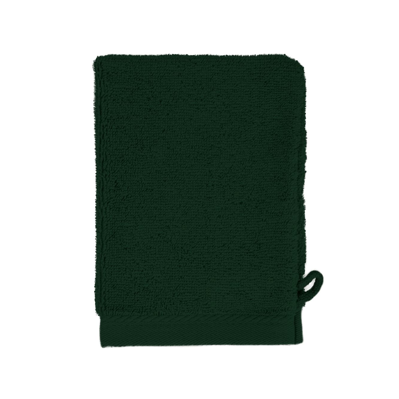 Gant de toilette Classic DARK GREEN