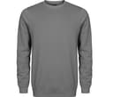 EXCD BY PROMODORO Sweat unisexe polycoton STEEL GRAY