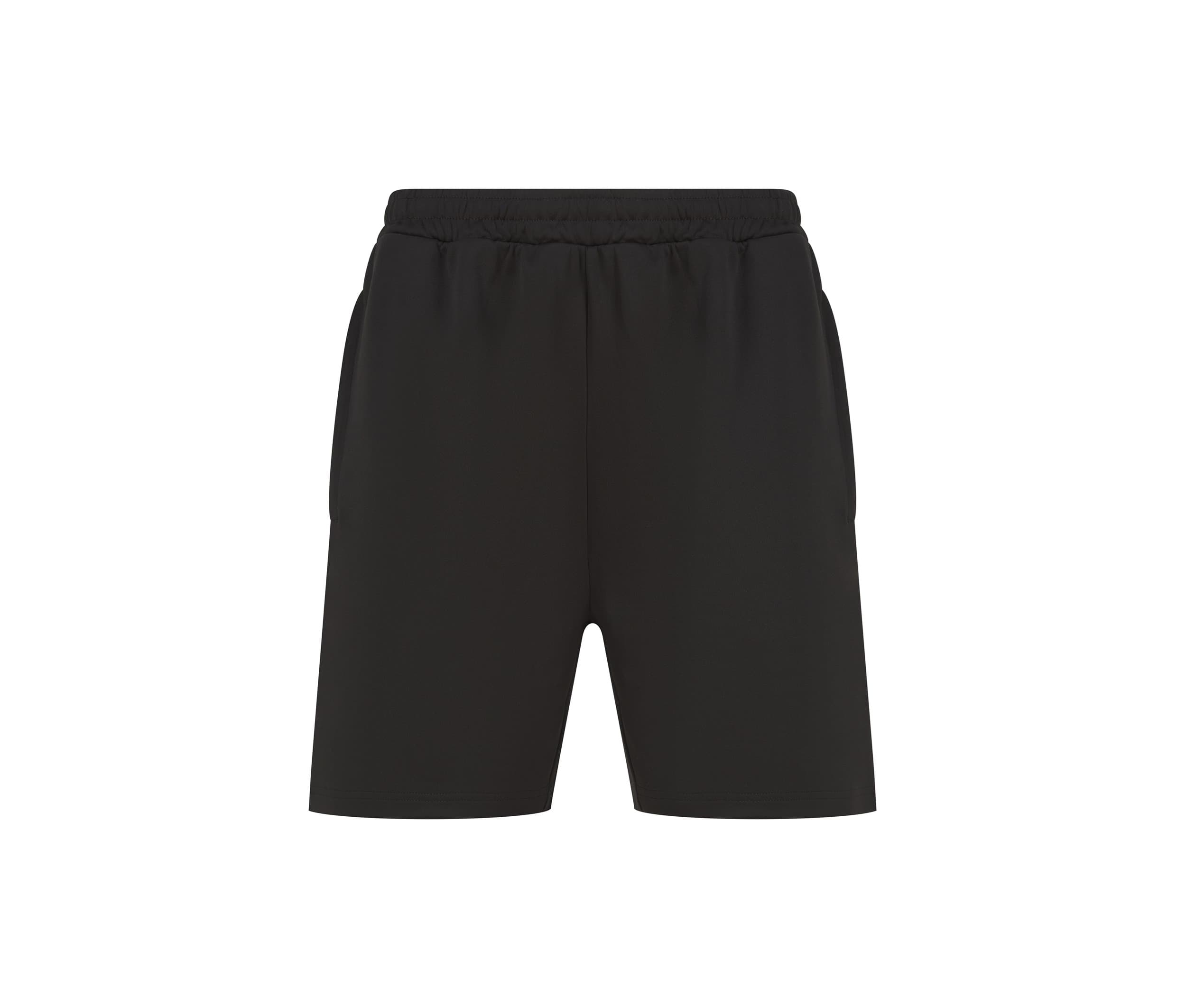 Short avec poches zippées BLACK