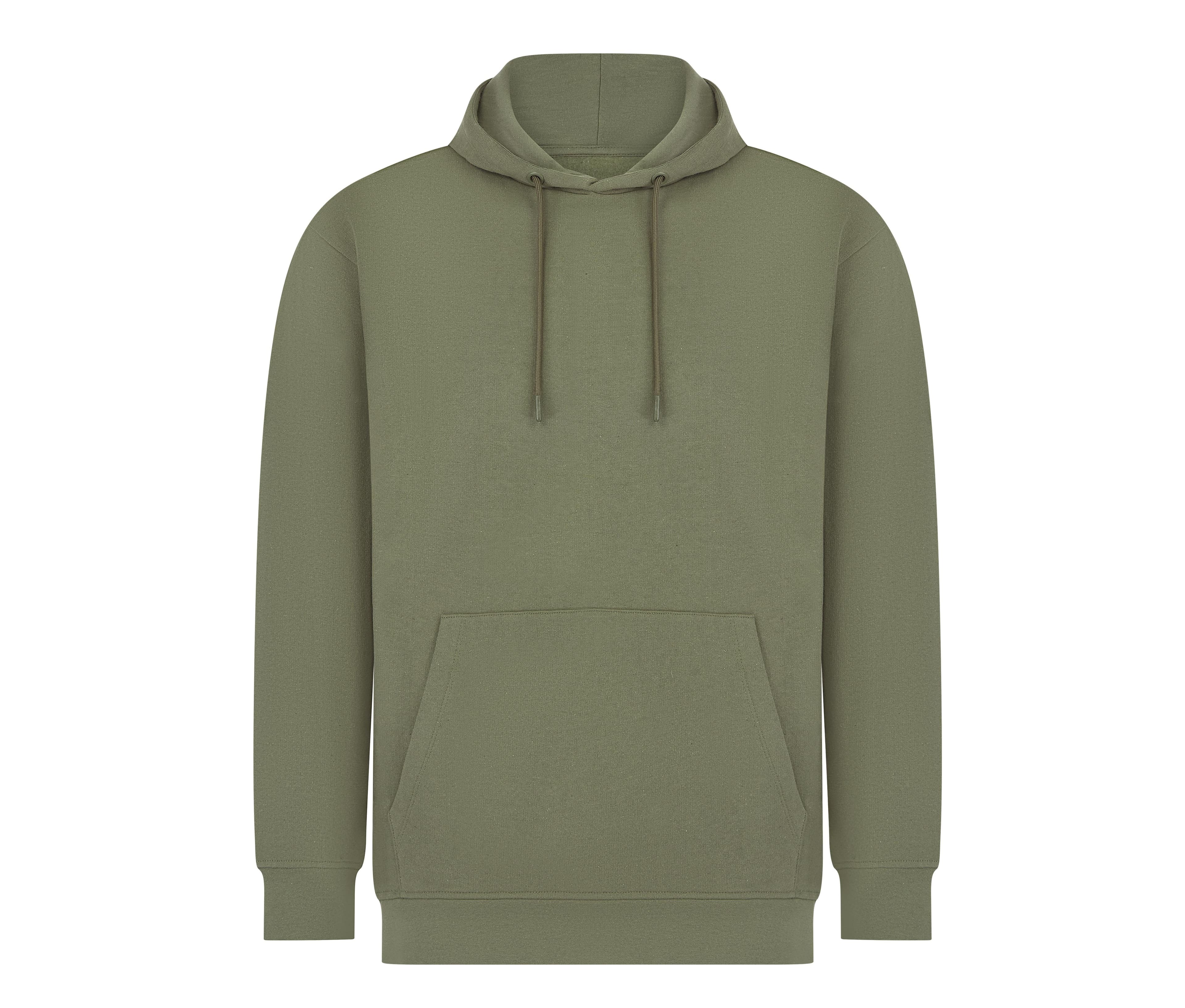 Sweat à capuche écoresponsable KHAKI