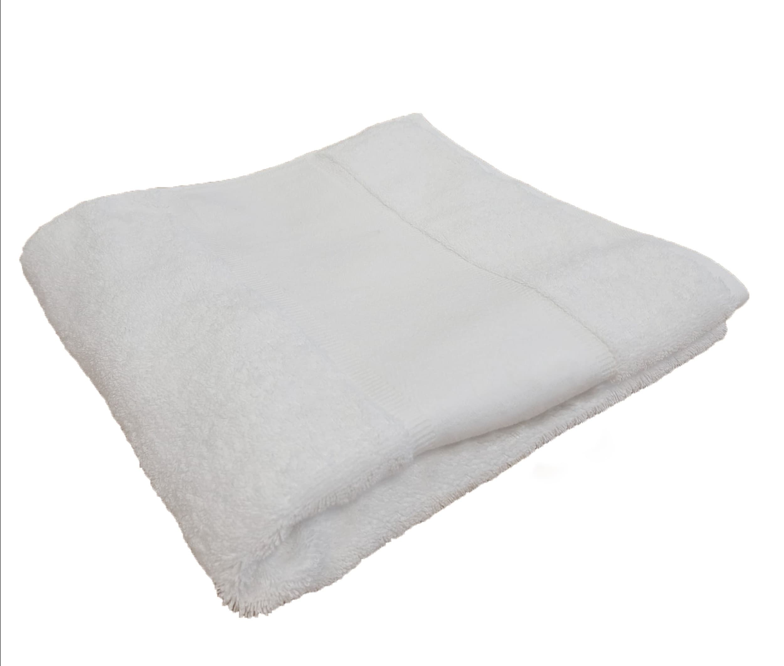Serviette de toilette en coton organique WHITE