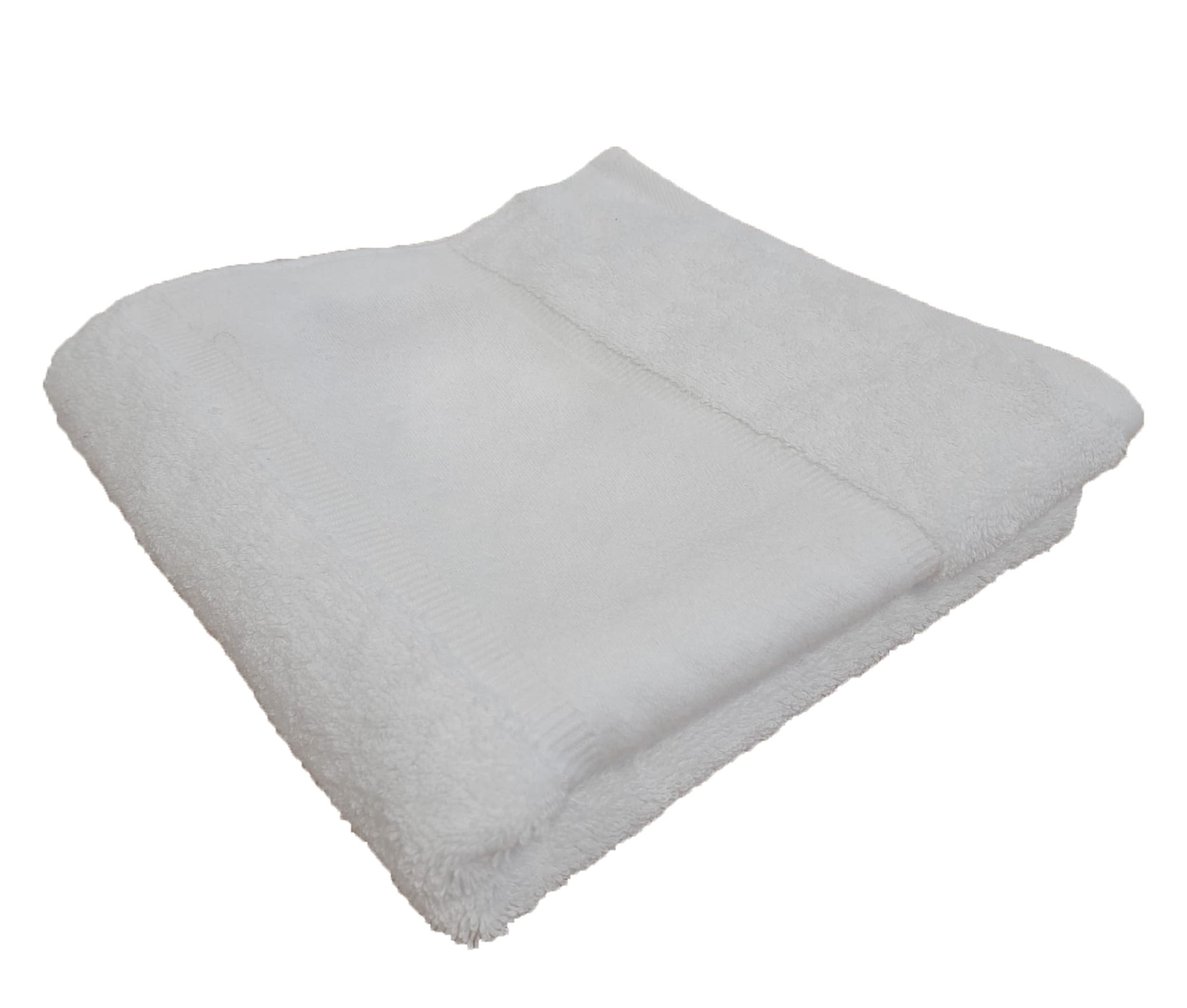Serviette de bain en coton organique WHITE