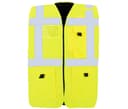 KORNTEX Gilet de sécurité multifonctionnel avec poches HI VIS YELLOW