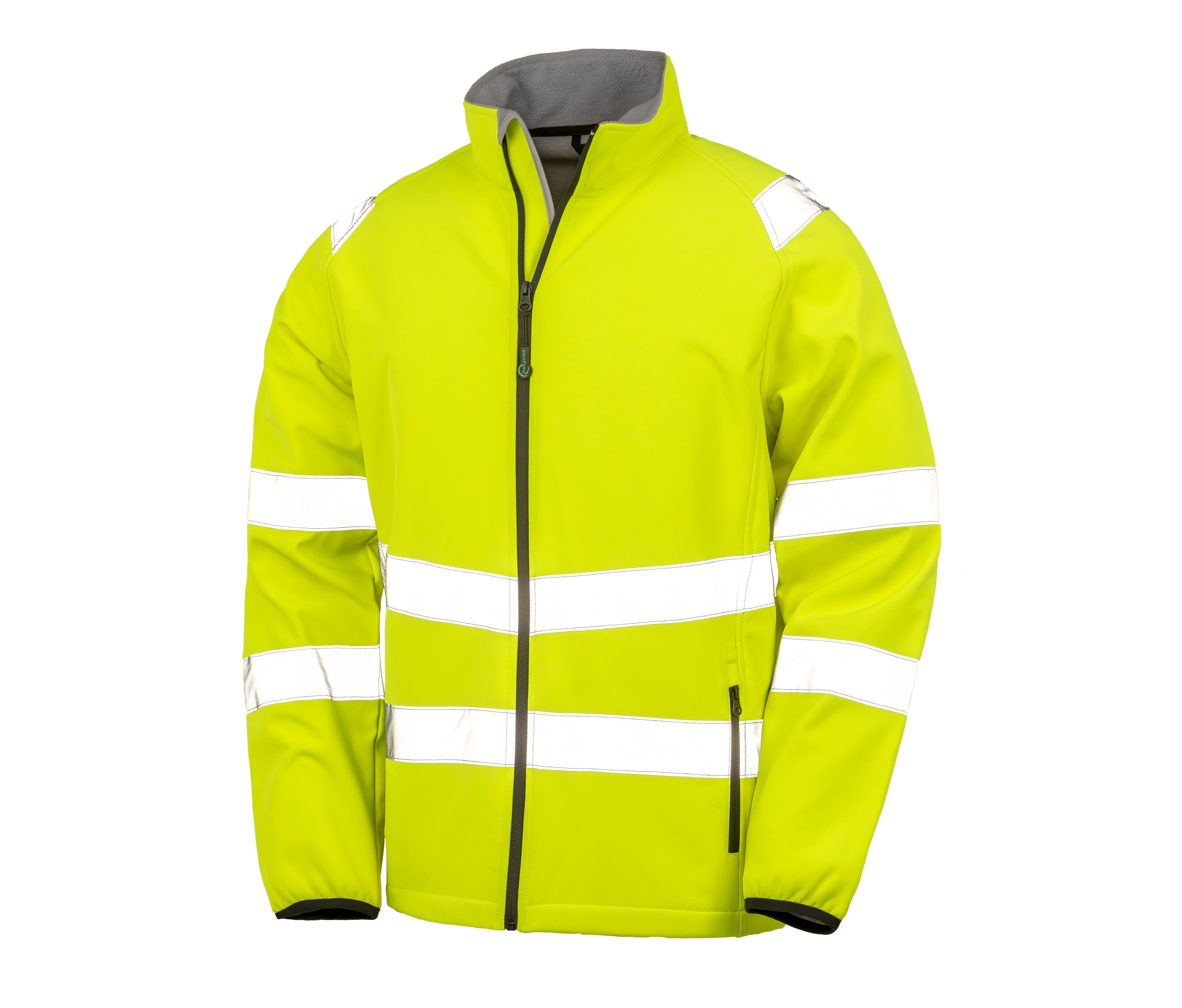 Veste Softshell 2 couches haute visibilité FLUO YELLOW