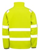 RESULT Veste Softshell 2 couches haute visibilité FLUO YELLOW