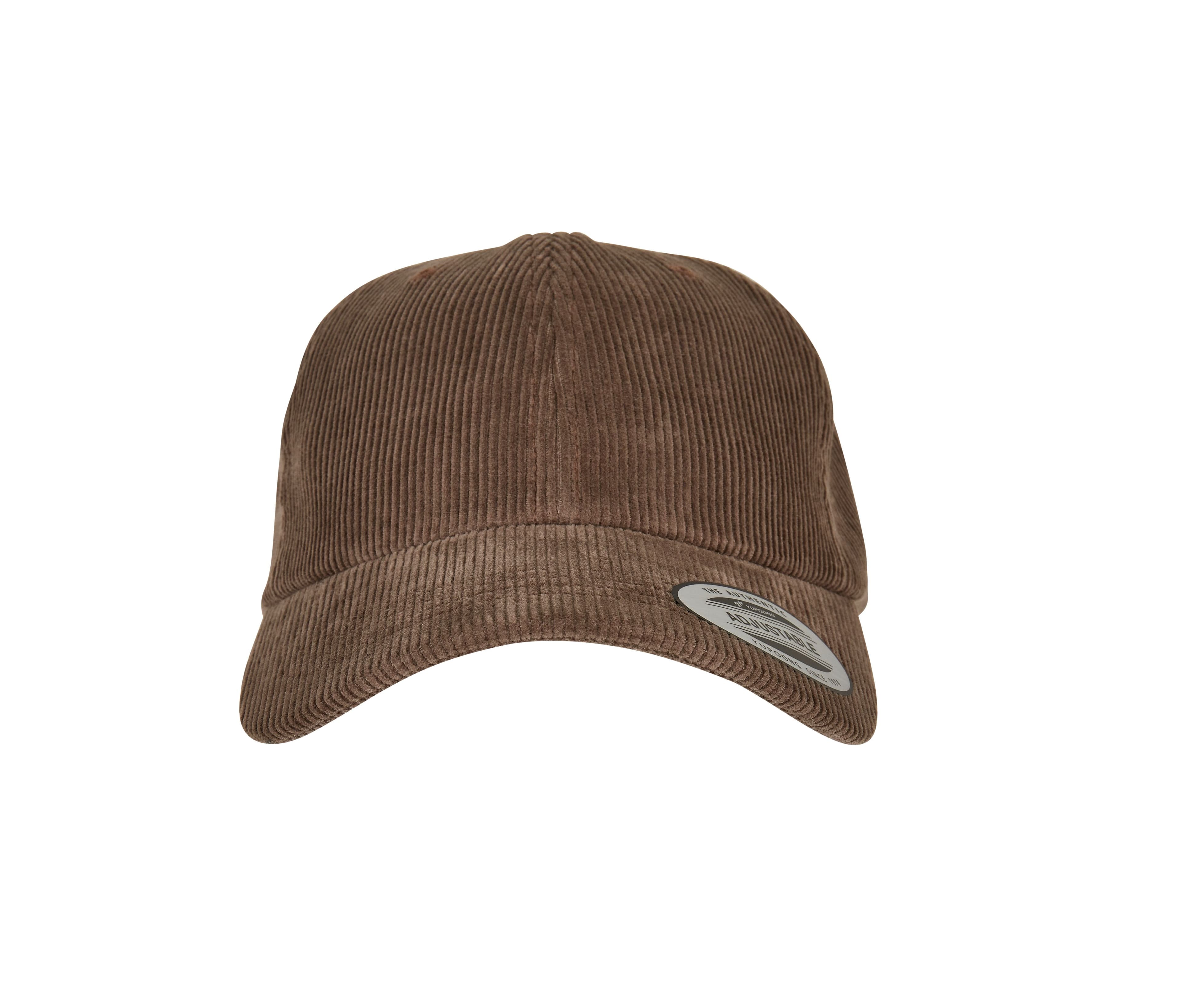 Casquette basse en Corduroy TOFFEE
