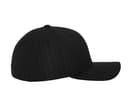 FLEXFIT Casquette baseball rayée BLACK / WHITE