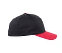 FLEXFIT Casquette baseball bicolore BLACK / RED