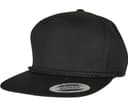 FLEXFIT Casquette de golf visière plate BLACK