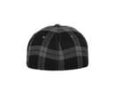 FLEXFIT Casquette style écossais BLACK / GREY