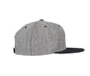 FLEXFIT MELANGE SOLID SNAPBACK BLACK MELANGE / BLACK