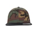 FLEXFIT Casquette snapback style camo GREEN CAMO / BLACK