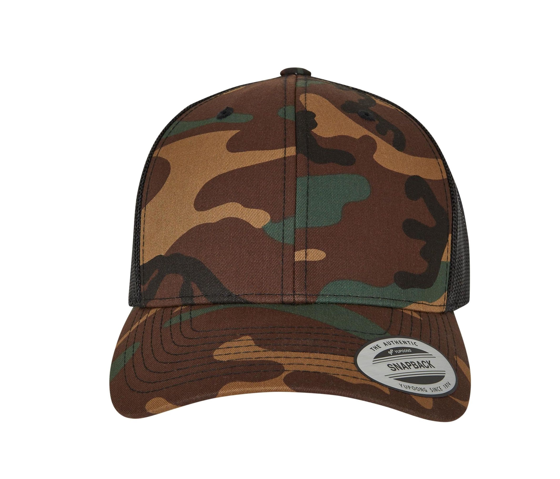 Casquette trucker camouflage CAMO / BLACK
