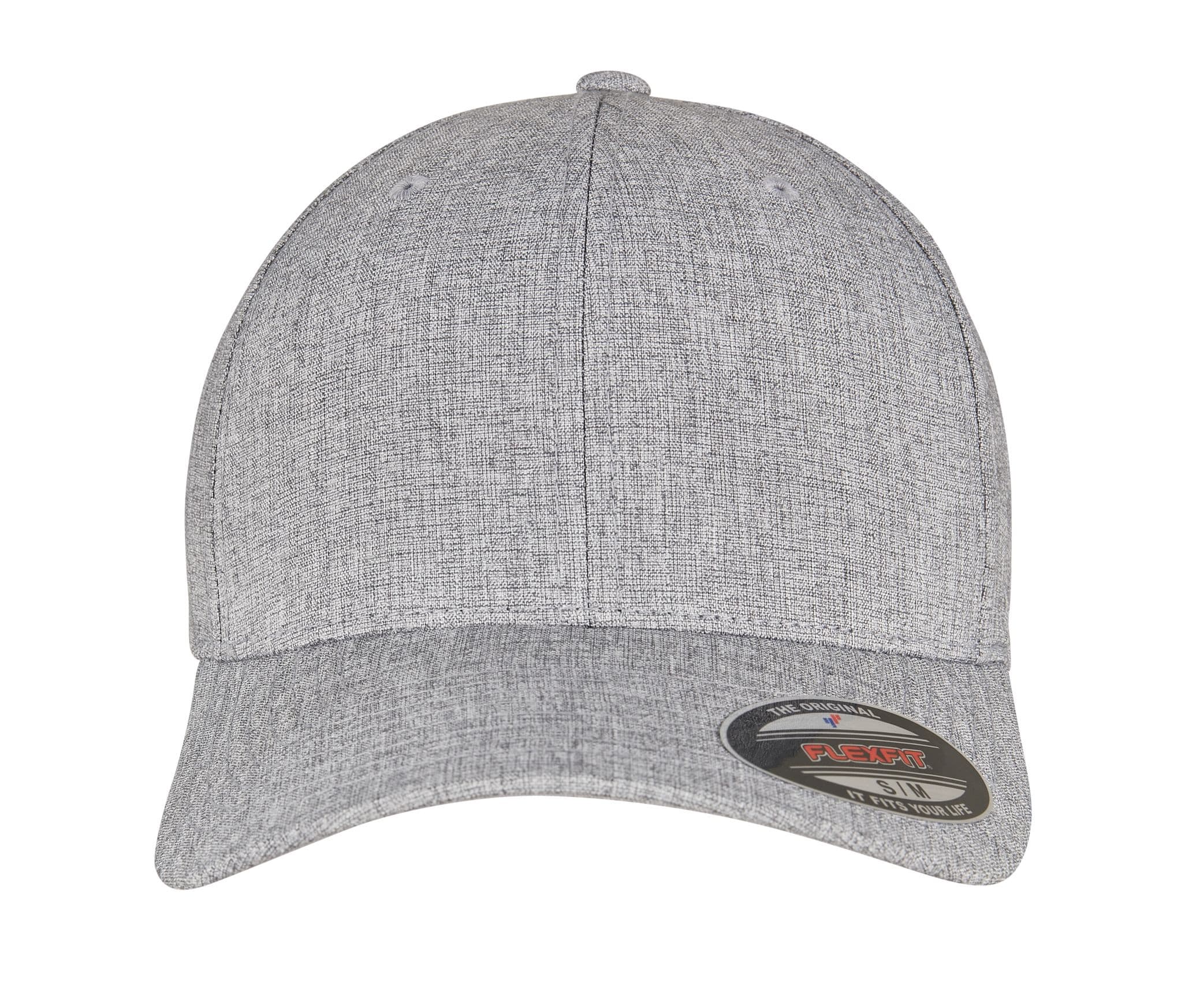 Casquette baseball chinée MELANGE GREY