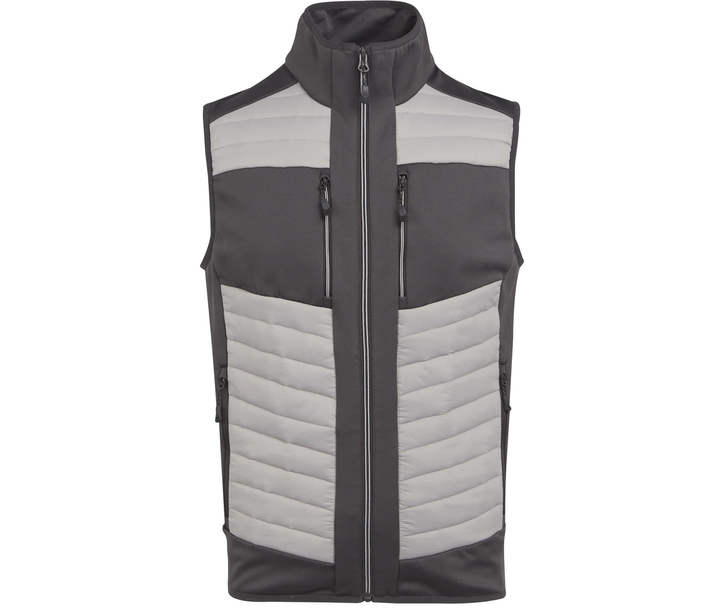Bodywarmer bicolore extensible MINERAL GREY / ASH