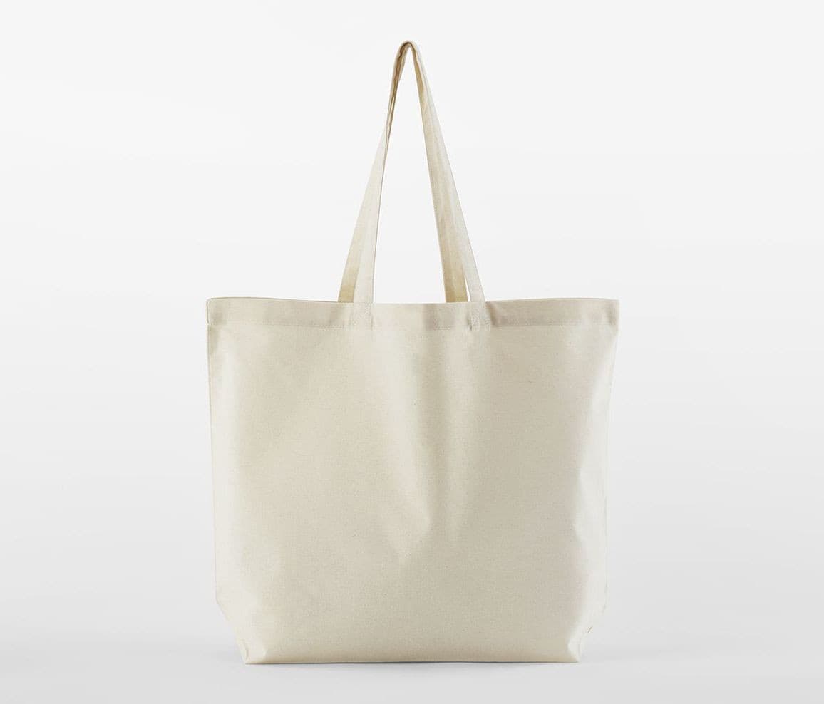 Maxi sac shopping en coton organique NATURAL