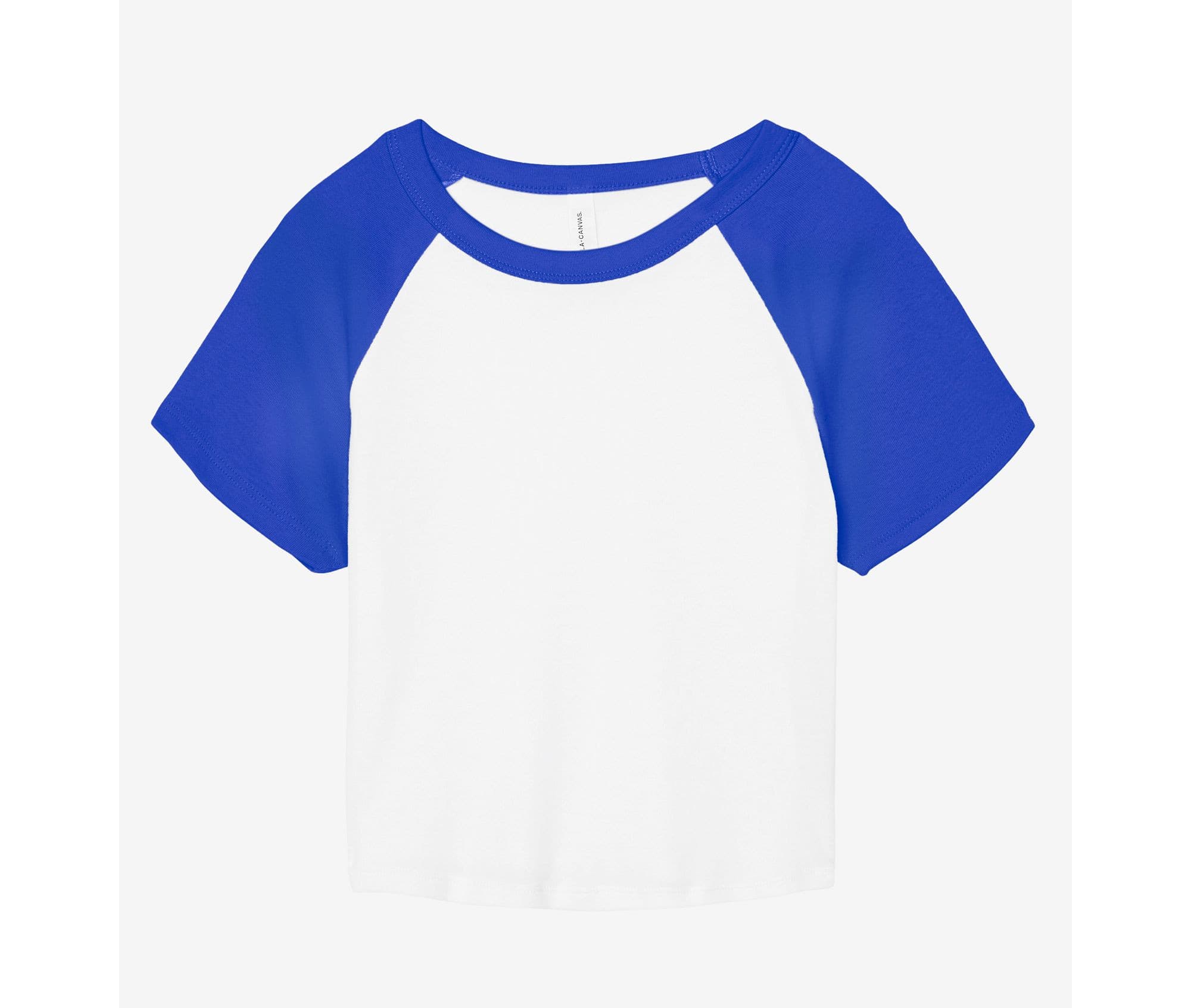 Tee-shirt Ringer femme WHITE / TRUE ROYAL